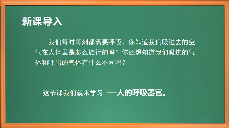 苏教版小学科学三年级下册第五单元《17 人的呼吸器官》课件+作业设计+视频第1页
