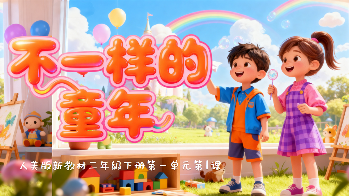 不一样的童年 课件第2页