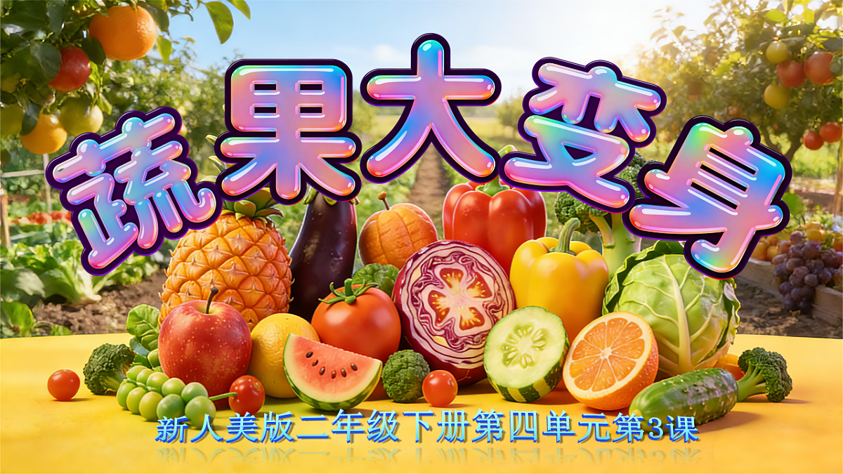 蔬果大变身 课件第4页