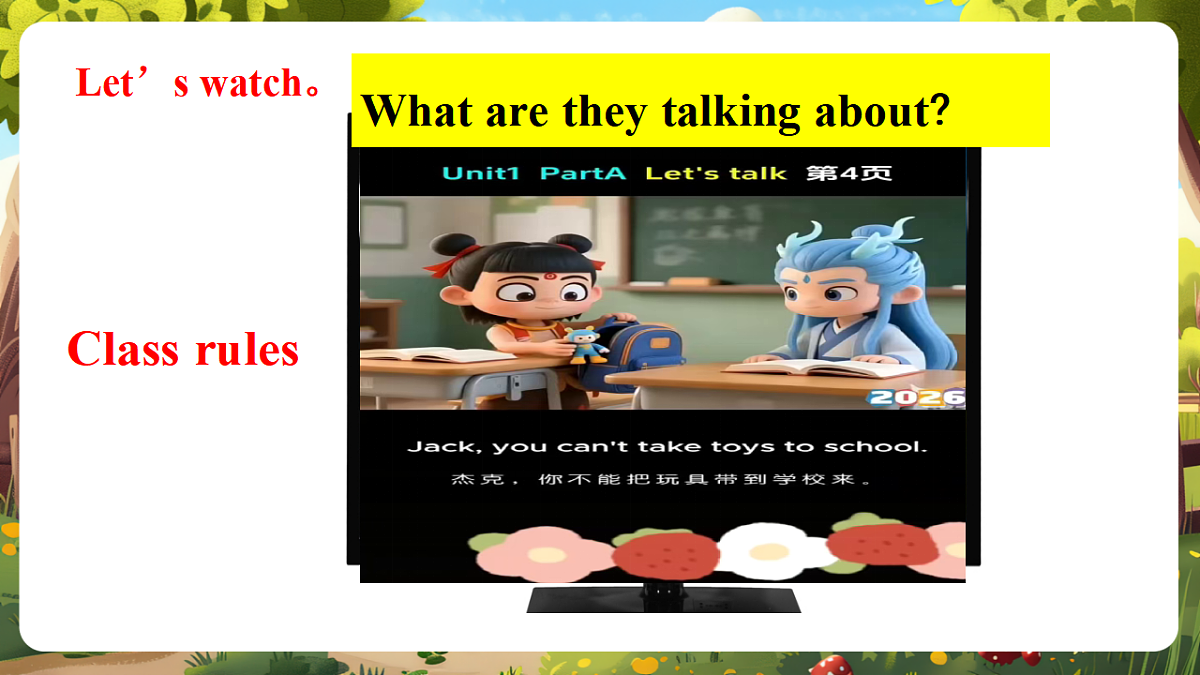 Let's talk 课件第6页