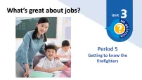 沪教牛津版(六三制一起)(2024)四年级下册（2024）Unit 3 What's great about jobs?集体备课ppt课件