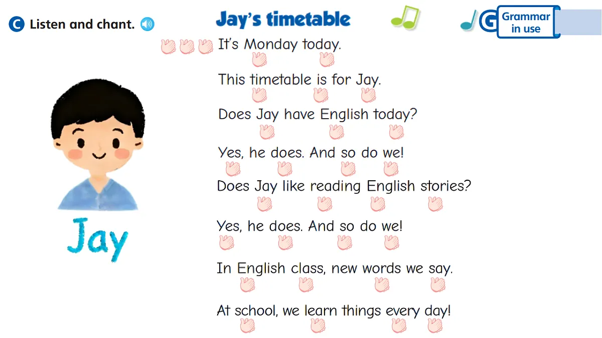 Unit2 What do we like about school：Period 4课件——2025-2026学年四年级下册《英语》沪教版(2024)第2页