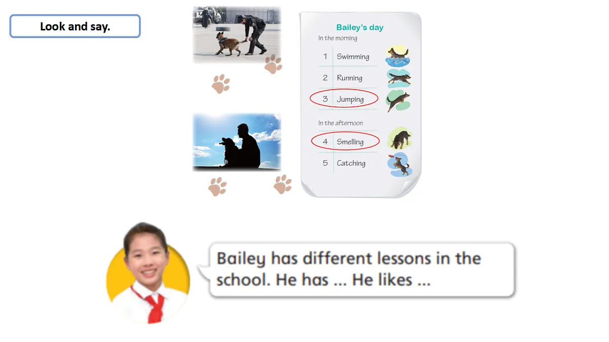 Unit2 What do we like about school：Period 4课件——2025-2026学年四年级下册《英语》沪教版(2024)第6页