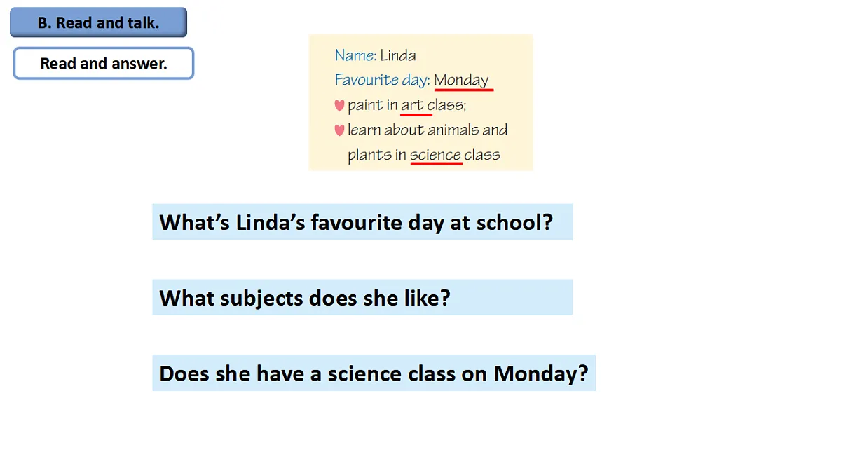 Unit2 What do we like about school：Period 4课件——2025-2026学年四年级下册《英语》沪教版(2024)第8页