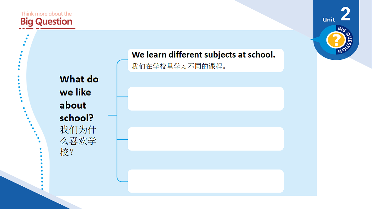 Unit2 What do we like about school：Period 3课件——2025-2026学年四年级下册《英语》沪教版(2024)第4页