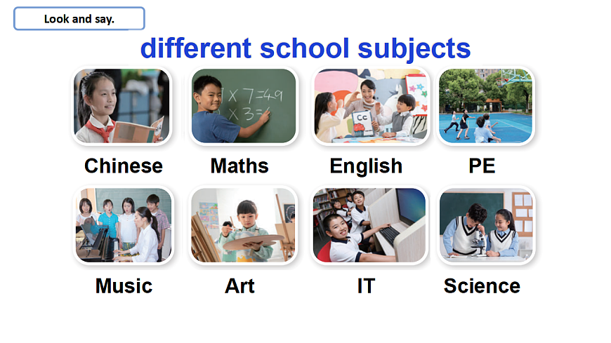 Unit2 What do we like about school：Period 2课件——2025-2026学年四年级下册《英语》沪教版(2024)第3页