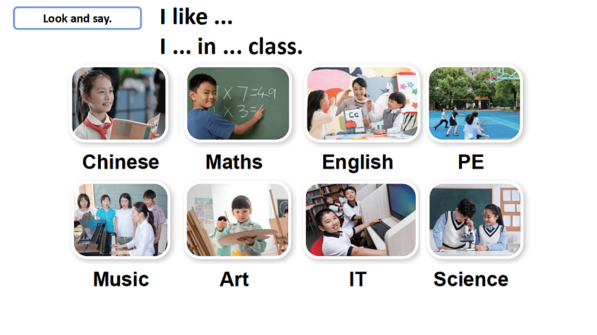Unit2 What do we like about school：Period 2课件——2025-2026学年四年级下册《英语》沪教版(2024)第5页