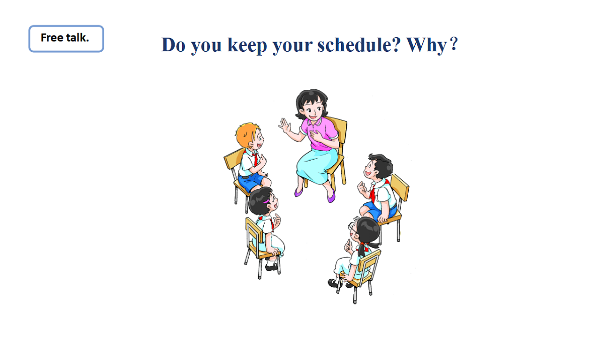 Unit1 What is your daily schedule：Period 5课件——2025-2026学年四年级下册《英语》沪教版(2024)第3页