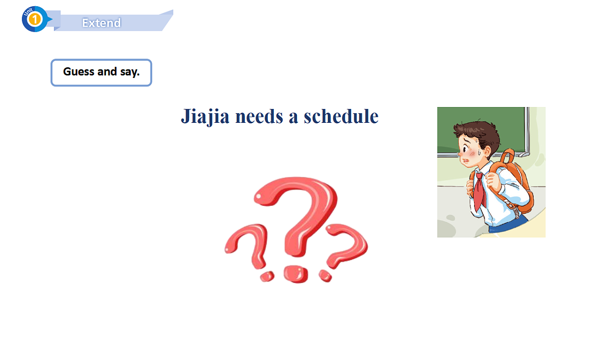 Unit1 What is your daily schedule：Period 5课件——2025-2026学年四年级下册《英语》沪教版(2024)第4页