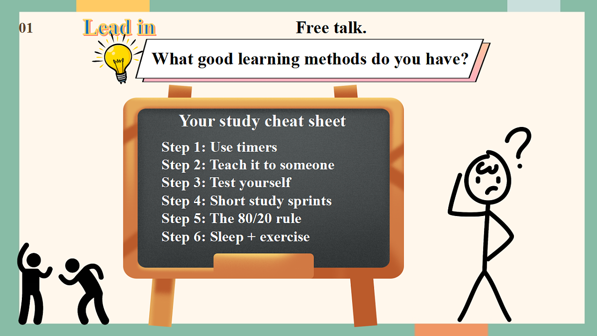 仁爱科普版（2024）八年级下册英语Unit7 Be a Better Learner!  Oral communication  课件第5页