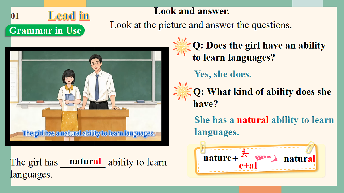 仁爱科普版（2024）八年级下册英语Unit7 Be a Better Learner! Grammar in use 课件第5页
