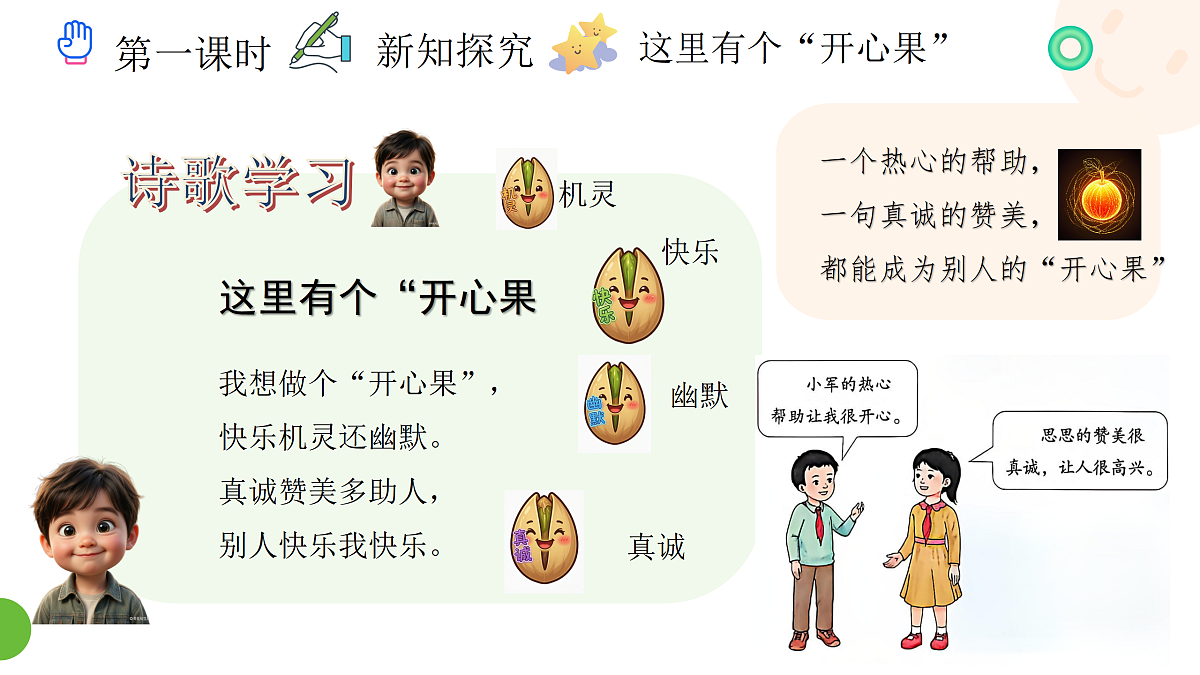 《3 做个开心果》课件设计第6页