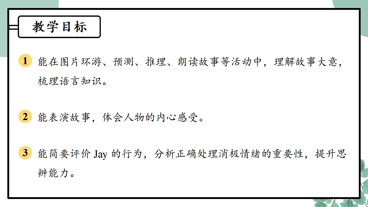 外研版（三起）小学英语 四年级下册Unit 2 How do you feel today 课时 2  Speed up 课件第2页