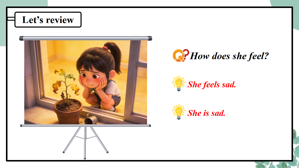 外研版（三起）小学英语 四年级下册Unit 2 How do you feel today 课时 2  Speed up 课件第8页