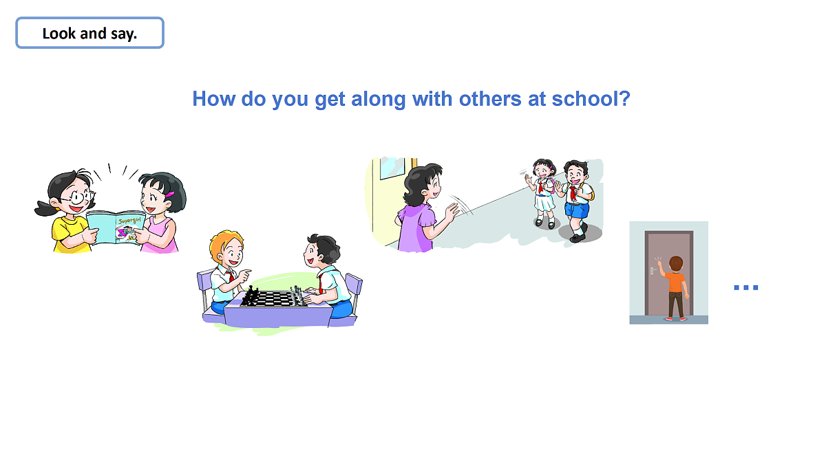 Unit8How do people get along with each other：Period 2课件——2025-2026学年四年级下册《英语》沪教版(2024)第2页