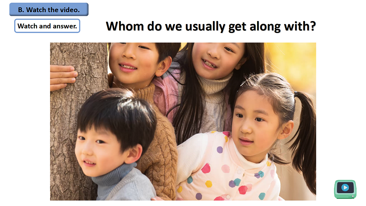 Unit8How do people get along with each other：Period 1课件——2025-2026学年四年级下册《英语》沪教版(2024)第3页