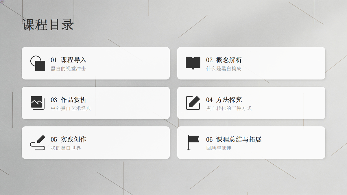 《黑白的魅力》教学课件第2页