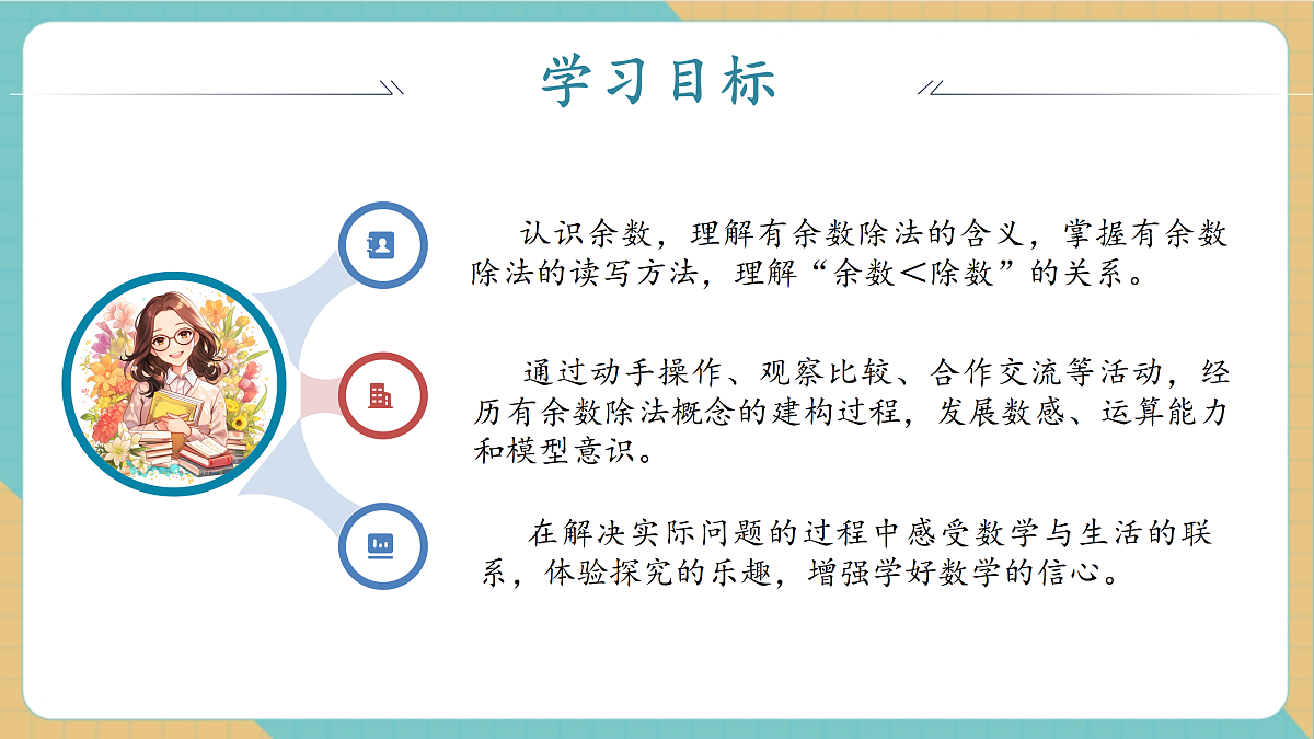 1.1《有余数除法的认识及余数和除数的关系》课件第3页
