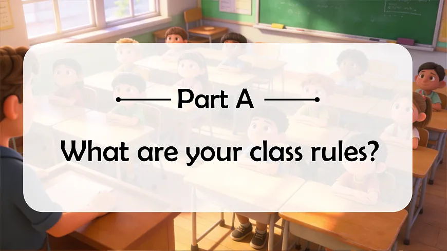 人教四下Unit 1 课时 2 Let's learn & Look and say第3页