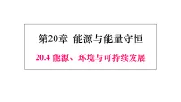 初中物理沪粤版（2024）九年级下册（2024）20.4 能源、环境与可持续发展多媒体教学课件ppt