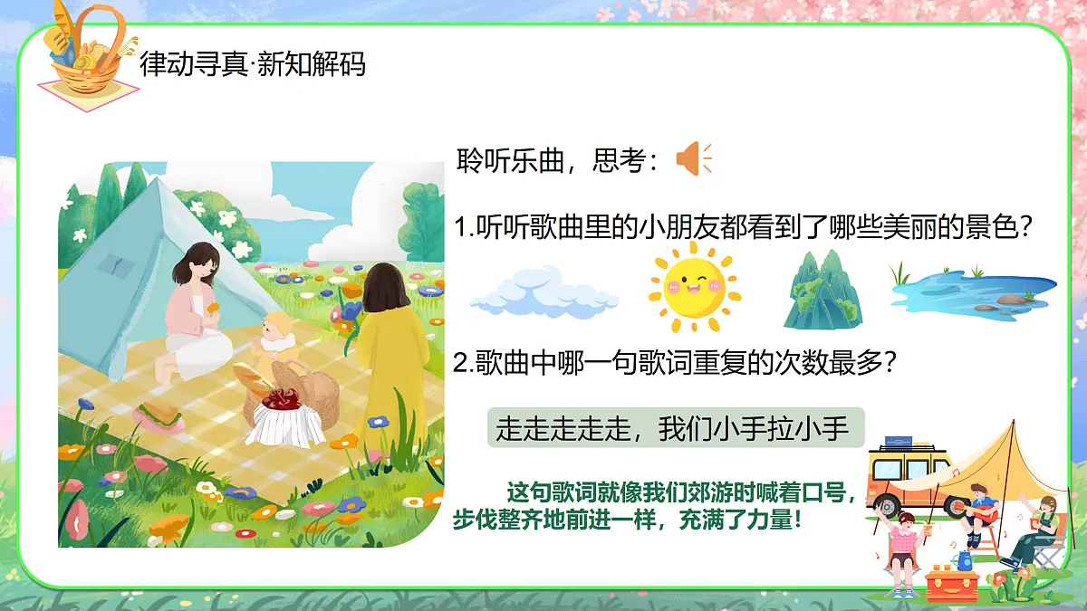 【新人音2下】《郊游》课件第3页