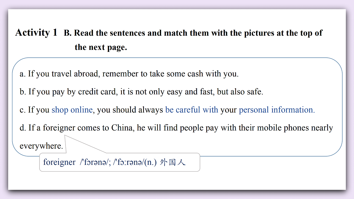 Unit 8《Every Coin Count》Lesson 1 Listening&Speaking 课件 仁爱版英语八下第7页