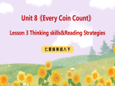 Unit 8《Every Coin Count》Lesson 3 Thinking skills&Reading Strategies 课件 仁爱版英语八下