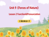 Unit 9《Forces of Nature》Lesson 2 Function&Pronunciation 课件+素材 仁爱版英语八下