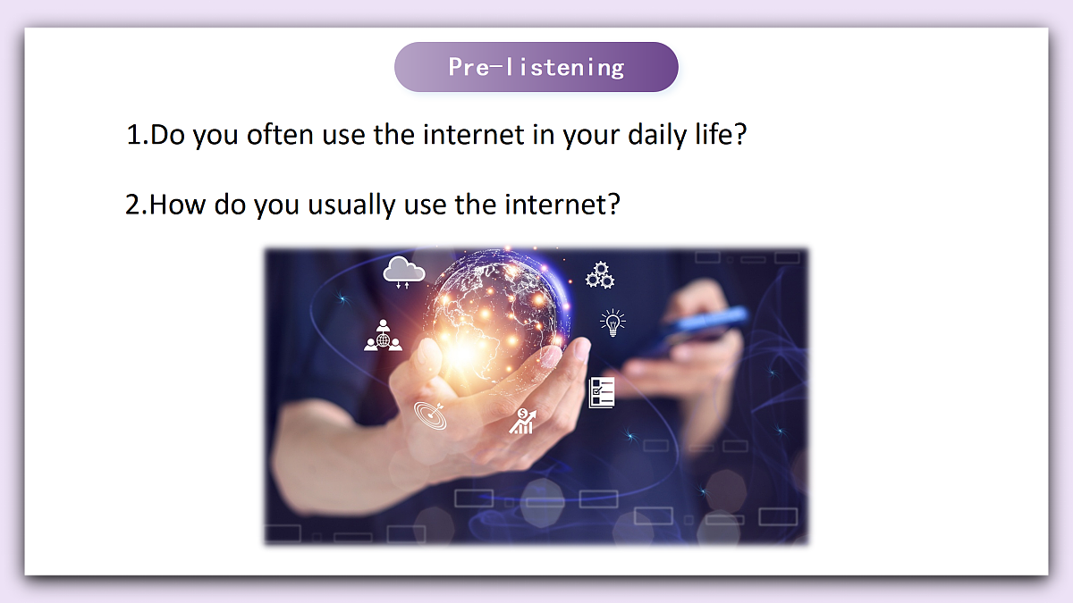 Unit 10《World in the Cloud》Lesson 1 Listening&Speaking 课件 仁爱版英语八下第3页
