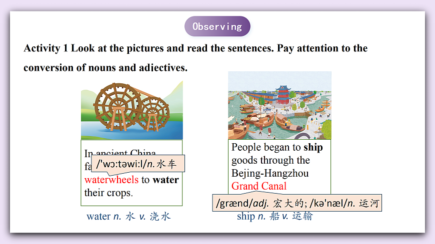 Unit 11《Fantastuc Chinese Culture》Lesson 5 Grammar in Use 课件 仁爱版英语八下第3页