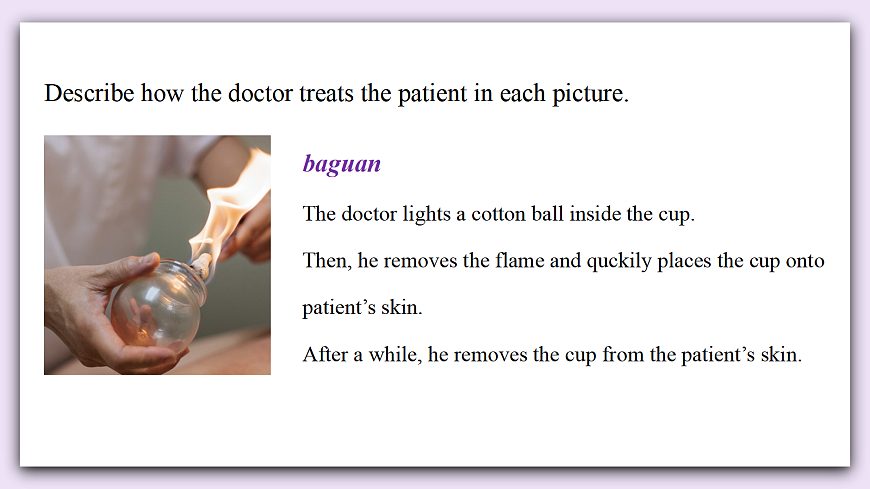 Unit 11《Fantastuc Chinese Culture》Lesson 6 Oral Communication 课件 仁爱版英语八下第6页