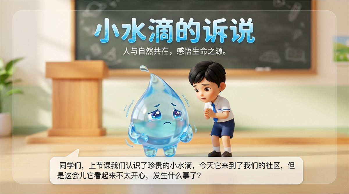 7、小水滴的诉说 第2课时 课件第1页