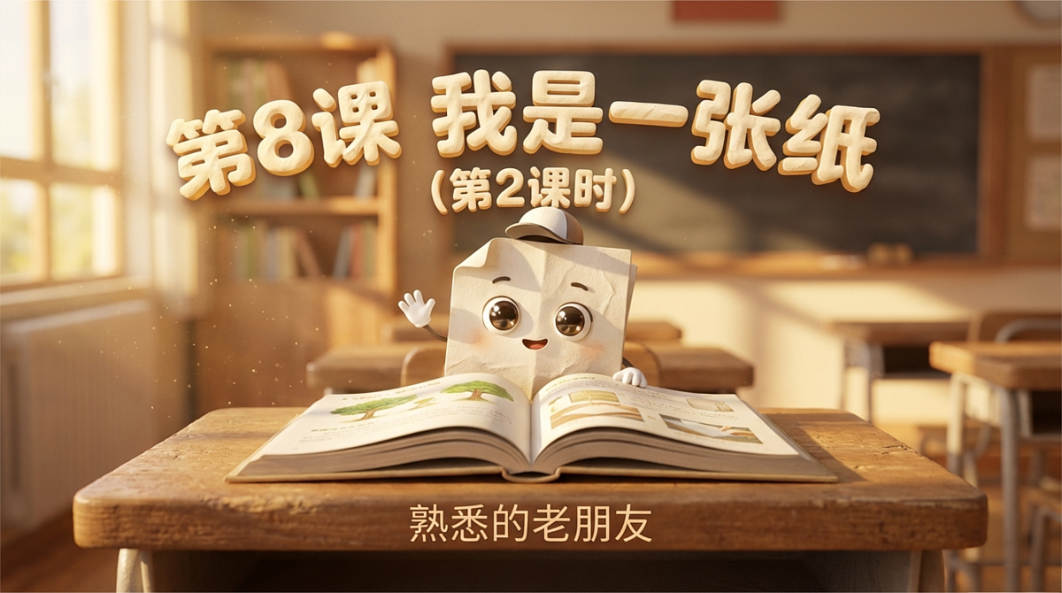 8、我是一张纸 第2课时 课件第1页