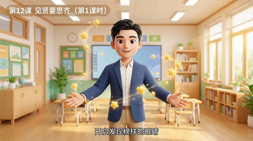 12、见贤要思齐 第1课时 课件第1页