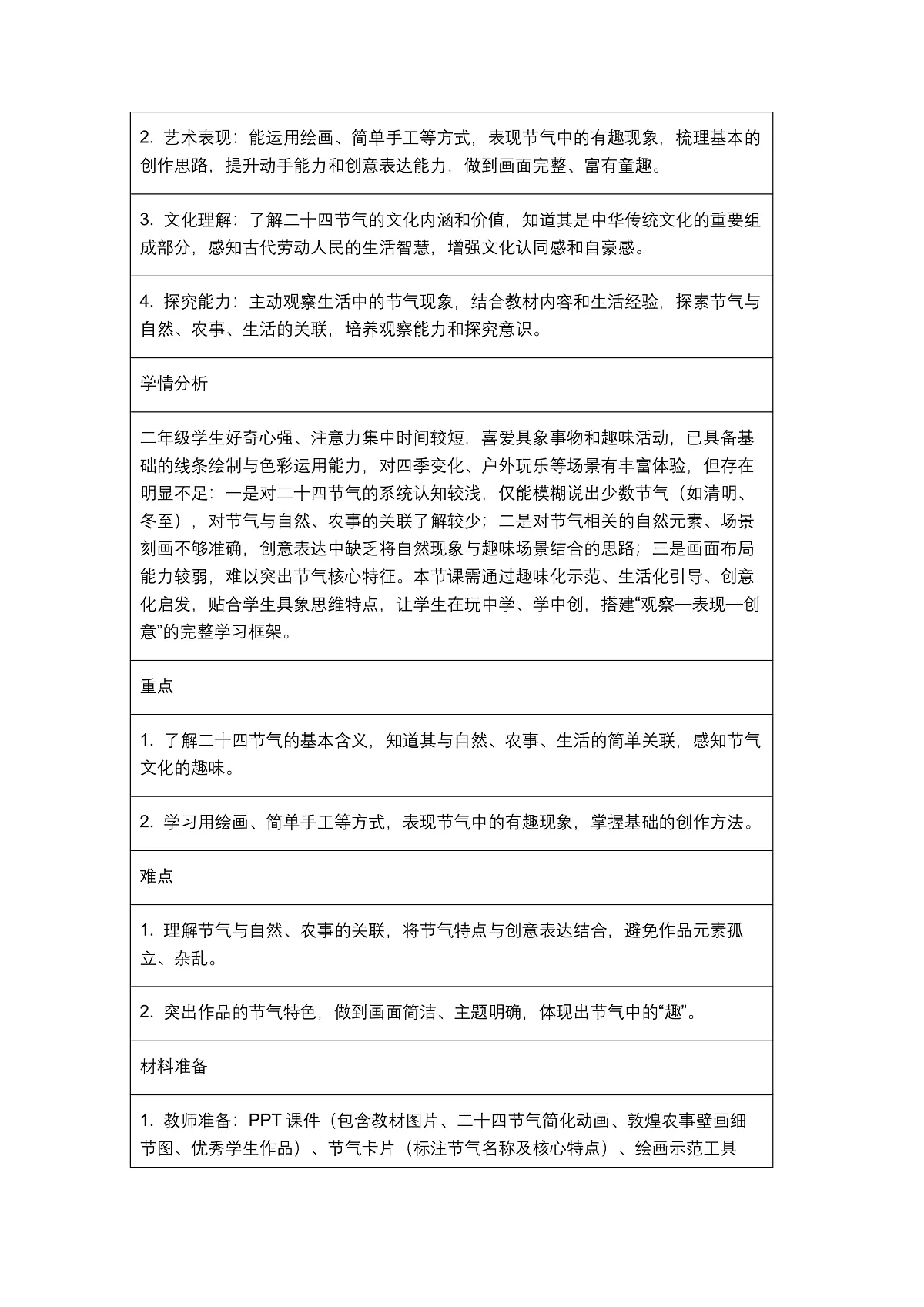 《天地有节趣》教学设计1第2页
