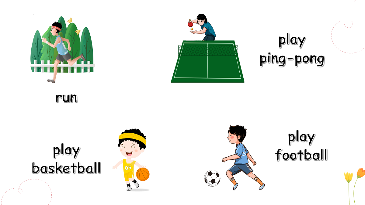 Lesson 2 I often play football on Monday..第6页