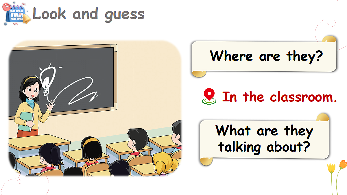 Lesson 3 Friday is our cleaning day.第4页