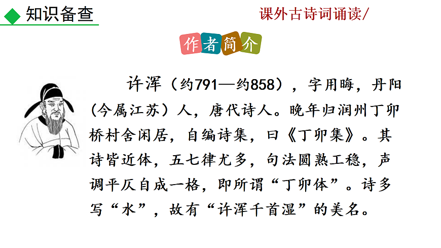 课外古诗词诵读第4页