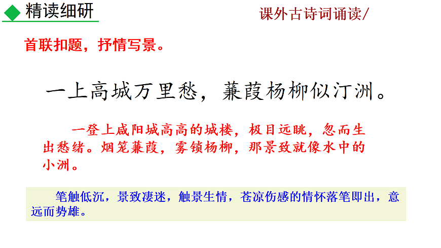 课外古诗词诵读第8页