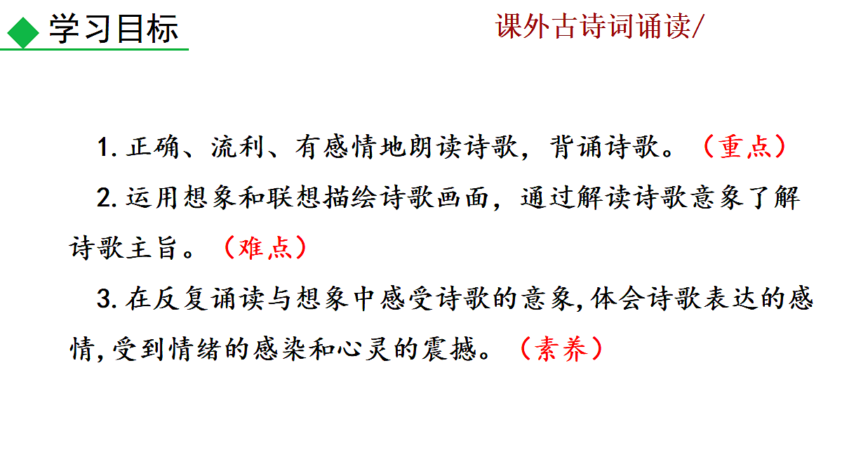 课外古诗词诵读第2页
