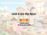 Unit 6  Part B Read and write（课件）-2025-2026学年人教PEP版英语四年级下册