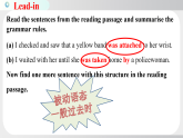 Unit 2  Growing pains and gains课时3 Understanding Ideas Grammar（课件）外研版八年级英语下册