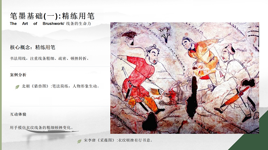 2025-2026学年湘美版美术八年级下册3.2意在笔先——写意人物画的笔墨精神课件第4页