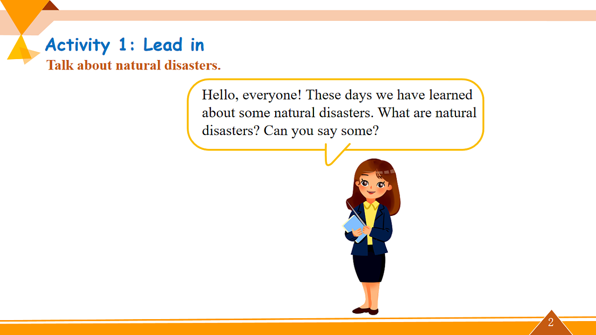 Unit 8 Natural disasters 第3课时（课件）第2页