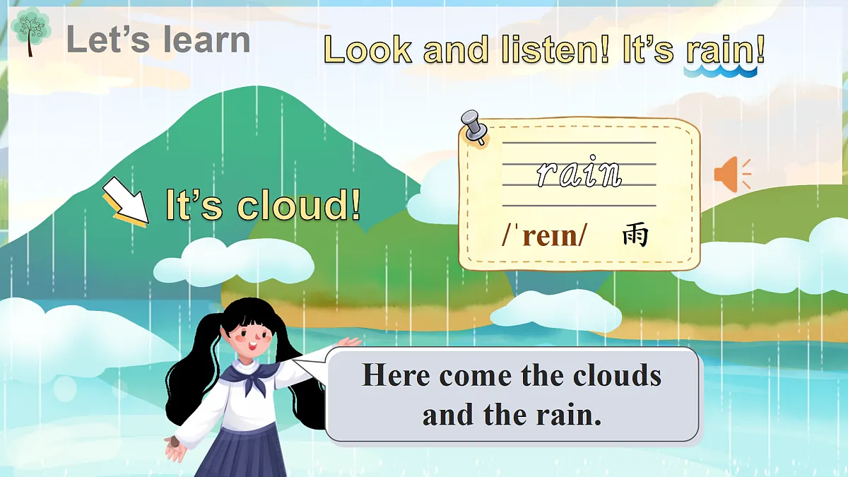Unit 1 I love nature! 第1课时第2页