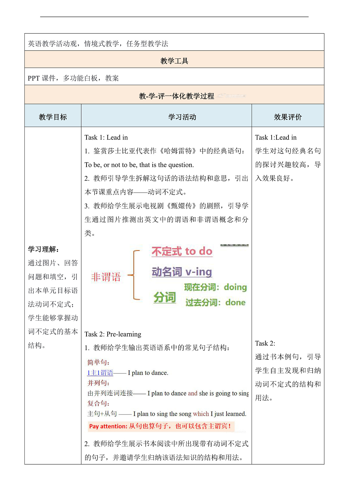 【教学评一体化】Unit 1 Helping those in need第3课时 Grammar表格式教学设计第3页