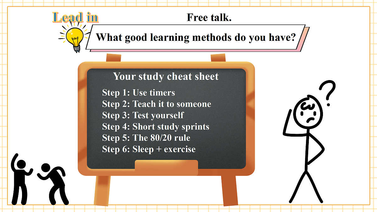 【教学评一体化】Unit7 Be a Better Learner! 第6课时Oral communication.教学课件第5页