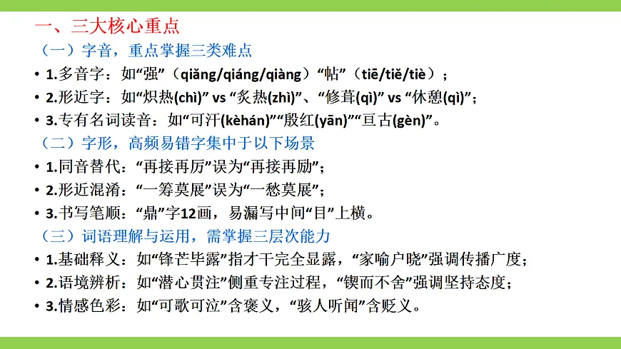 七语下期末字词积累专题复习（课件）第3页