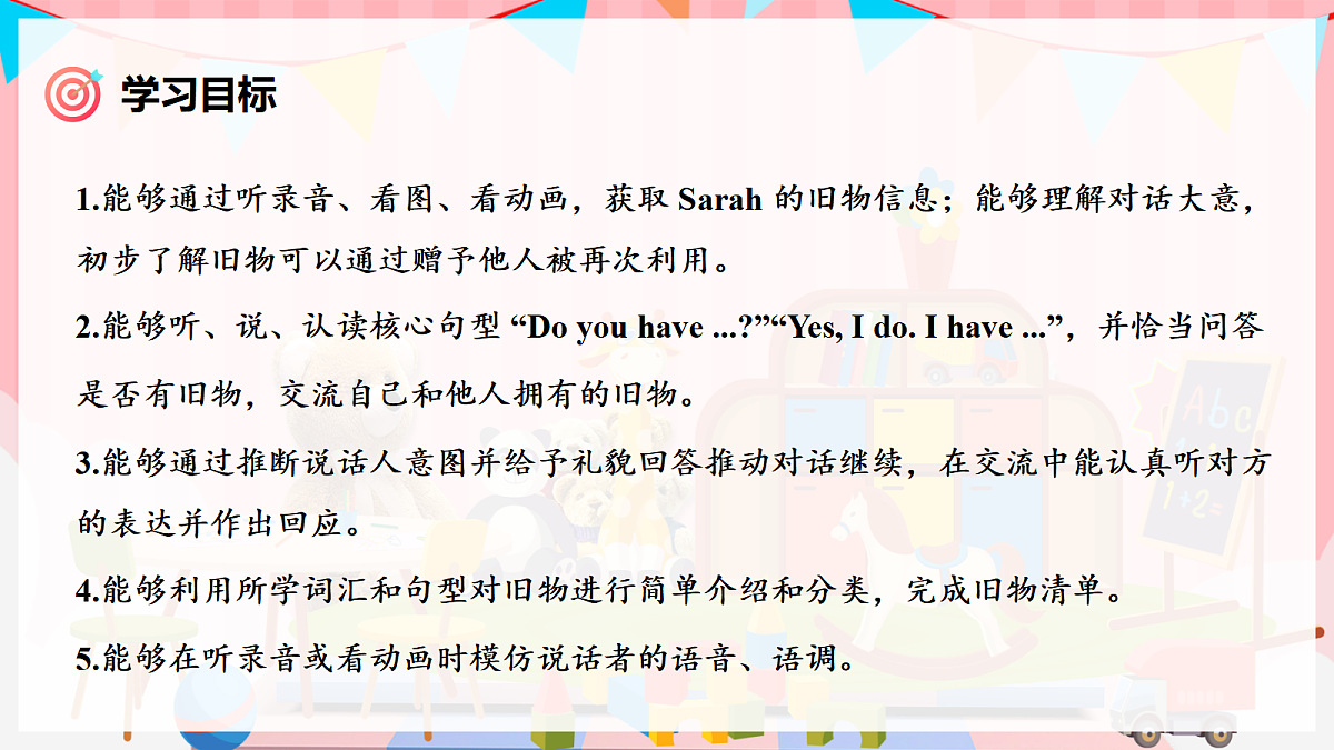 Unit 5 课时 1 Part A Let's talk & Think and say第3页