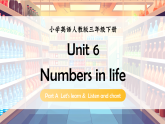 Unit 6 课时 2 Part A Let's learn & Listen and chant 课件（精品课件包含音视频）-【核心素养】人教版小学英语三年级下册课件